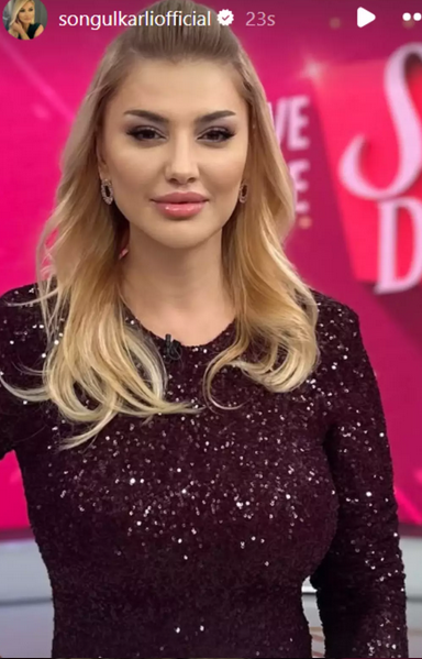 Songül Karlı miniyle çıkınca olay oldu: 