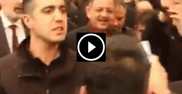Bakan Özhaseki, Diyarbakır'da protesto edildi!
