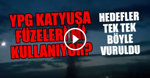 Afrin'deki o mevziler imha edildi... İşte o görüntüler