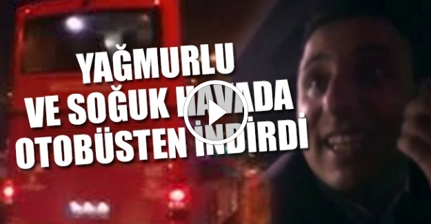 Gaziye büyük saygısızlık