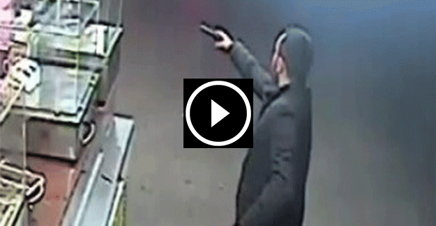 Kadıköy'de ilginç olay kameralara yansıdı