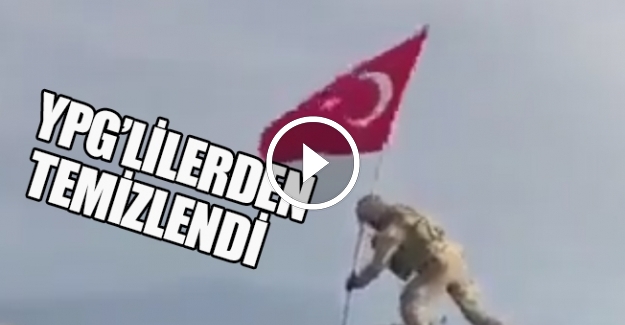 Mehmetçik Darmık Dağı'na Türk Bayrağı dikti!