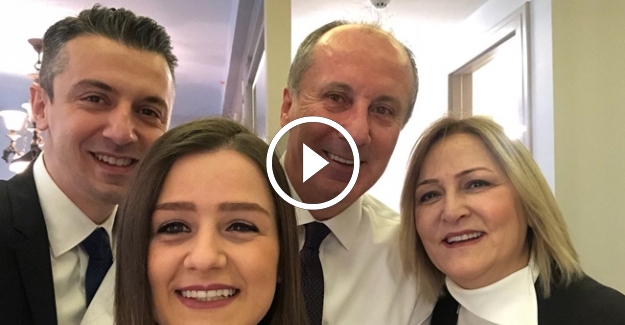 Muharrem İnce, salona böyle girdi