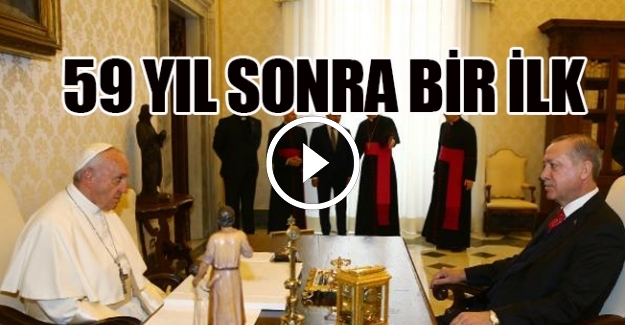 Cumhurbaşkanı Erdoğan Papa Francis ile görüştü