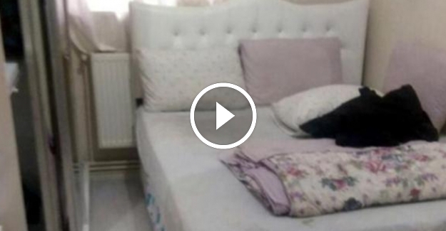 Polisler şaşkına döndü! Yatağının altında gizli geçit...