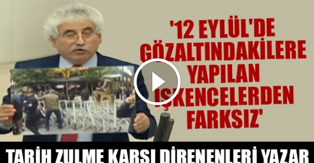 'Dünyada ilk kez herkesin gözü önünde bir insanlık anıtına işkence yapılmakta'