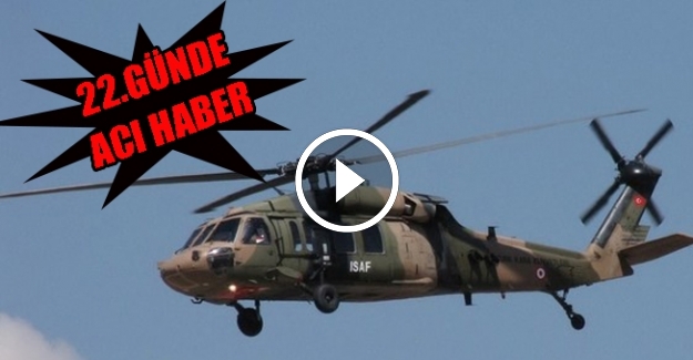 Helikopterin düşürülmesi anından görüntüler