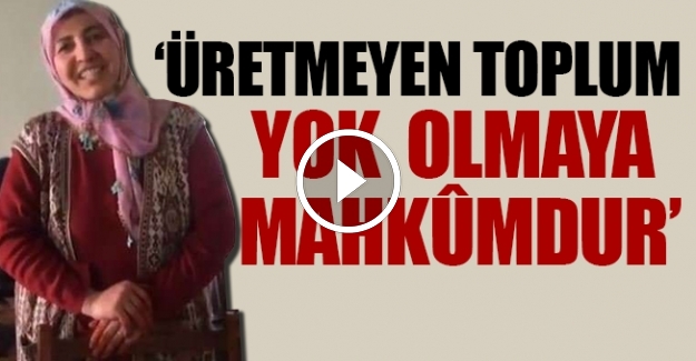 Kars'ta yaşayan Zümran sosyal medyayı salladı!