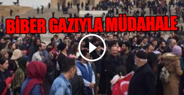 Anıtkabir'de askeri öğrencilere gözaltı