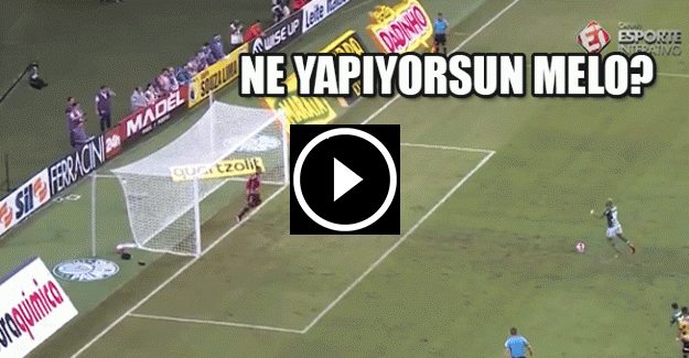 Felipe Melo penaltı atarken madara oldu!