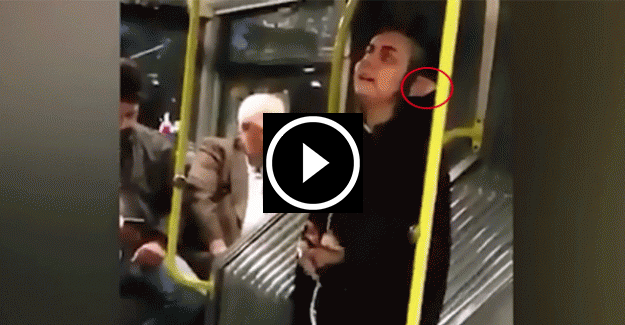 Metrobüs'te herkesi şoke eden yolcu!