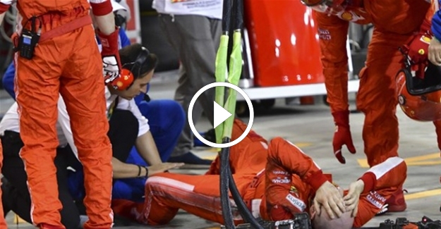 Formula 1'de feci kaza!