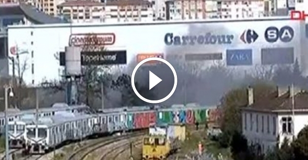Haydarpaşa Garı'nda korkutan yangın