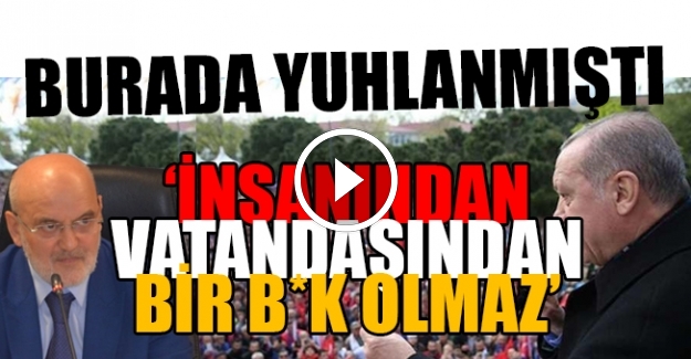AKP'li o belediye başkanından halka skandal hakaretler