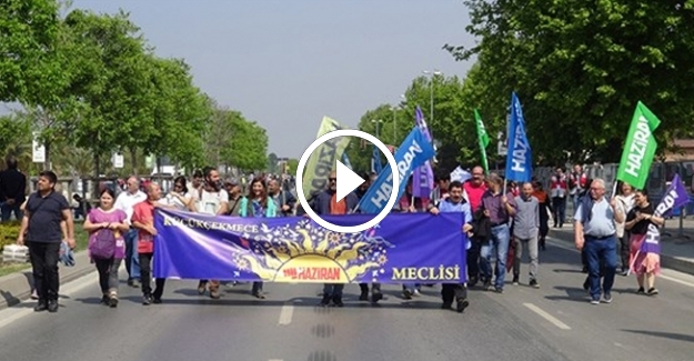 Maltepe'de 1 Mayıs kutlamaları