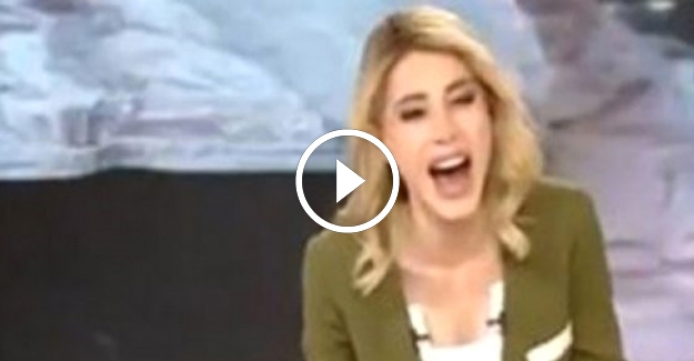 TGRT sunucusu canlı yayında kahkaha atmaya başladı...