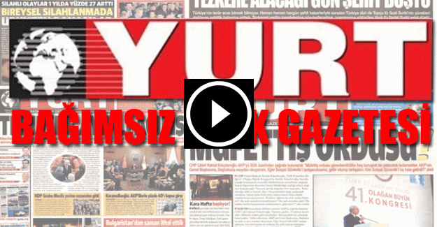 YURT 'Kağıda dokunun' diyor