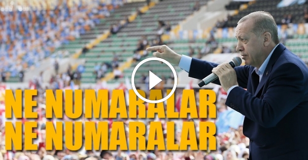 Erdoğan'a miting şoku; tribünler boş kaldı