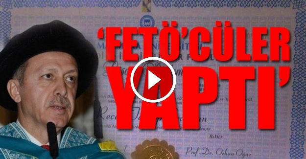 Cemil Barlas'tan Erdoğan'ın diploması hakkında bomba iddia