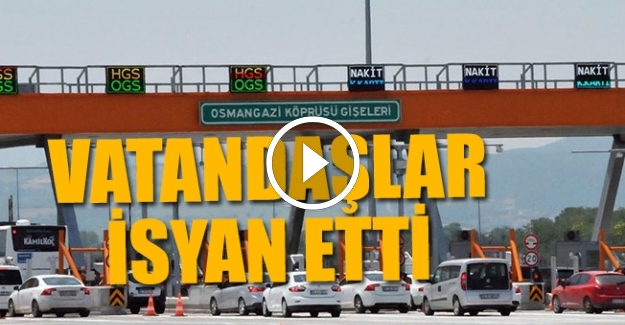 Osmangazi Köprüsü'nde çifte soygun