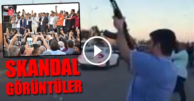AKP'li Başkan'dan abisine silahlı karşılama