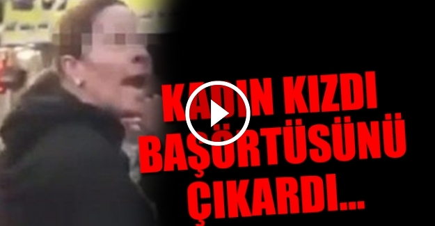 Sokak ortasında başörtülü kadını tehdit etti; 'Başörtünü düzelt yoksa...'
