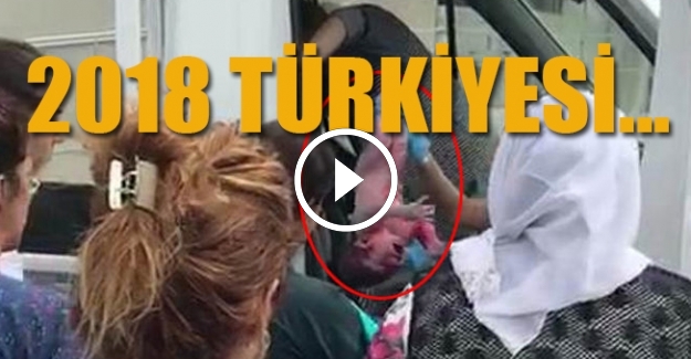 Hastane önünde bekletilen kadın kamyonette doğurdu