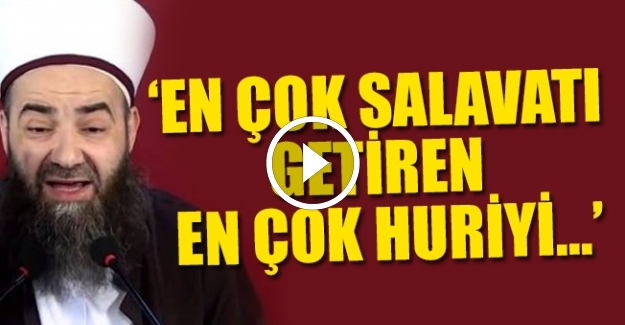 Cübbeli Ahmet'in aklı uçkurunda