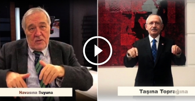 Kılıçdaroğlu ve ünlülerden işaret diliyle "Memleketim" şarkısı