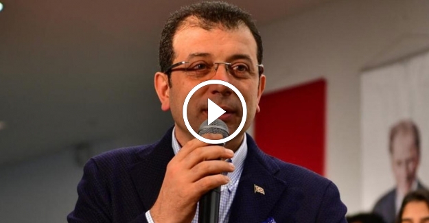 İmamoğlu'ndan pazarcının sözlerine tebrik