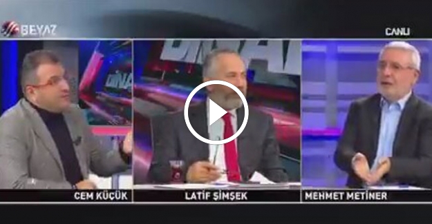 Mehmet Metiner'den Cem Küçük'e: Zaten yeterince korkağız