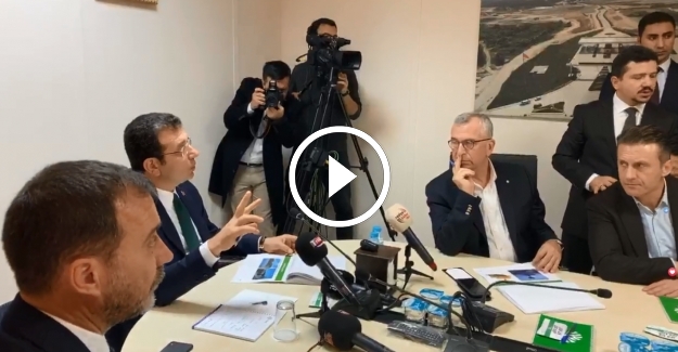 Ekrem İmamoğlu "İBB Katı Atık Bertaraf Tesisi”nde incelemelerde bulundu