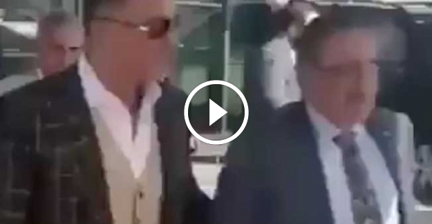 Sinan Aygün ve Sedat Peker kol kola