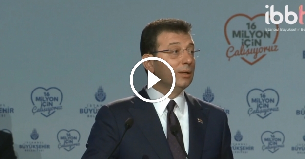 Ekrem İmamoğlu İBB’de 6 aylık çalışma dönemini anlatıyor