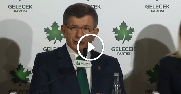 Ahmet Davutoğlu'ndan Kanal İstanbul açıklaması: Genelkurmay Başkanı'na talimat vermiştim