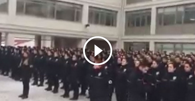 Polis Akademisi'ndeki intikam yemini görüntüsüne açıklama
