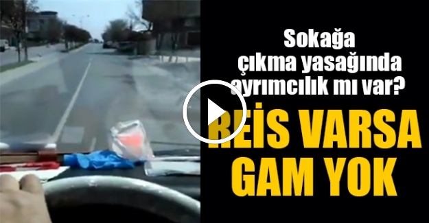 AKP'li yöneticiler sokağa çıkma yasağını deldi