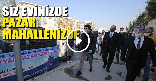 Seyyar Pazar Buca'da başladı