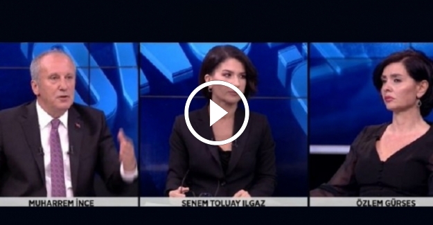 Muharrem İnce yayını terketti