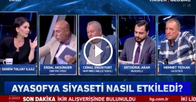 CHP'li Erdal Aksünger Yayını Terk Etti: Senem Tolunay İsyan Etti