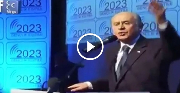 Bahçeli'nin Mustafa Kemal Ülkücüdür konuşması