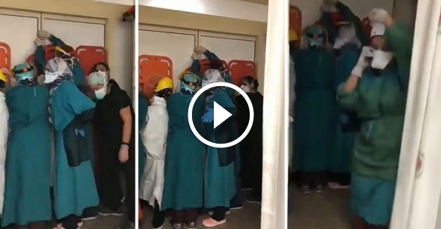 Keçiören'de hasta yakınları hastane bastı