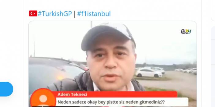 Okay Karacan'nın F1 İsyan'ı
