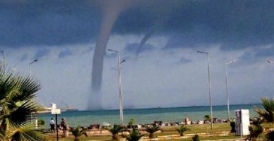 Hatay'da hortum paniği