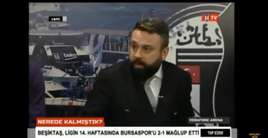Canlı yayında patlama anı
