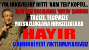Tayfun Talipoğlu'nun son çalışması; 'hayır şarkısı