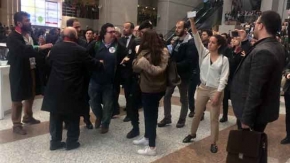 Çağlayan'da avukatlara polis müdahalesi