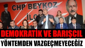 Canpolat: Gandhi’nin yöntemini izleyeceğiz