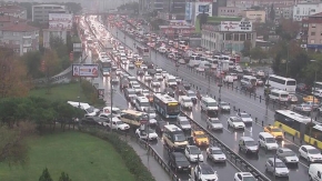 İstanbul'da trafik kilit!