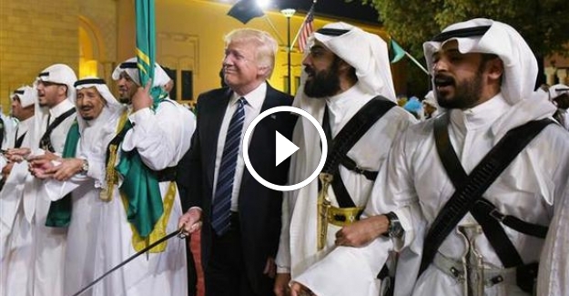Suudiler Trump'ı 110 milyar dolara oynattı